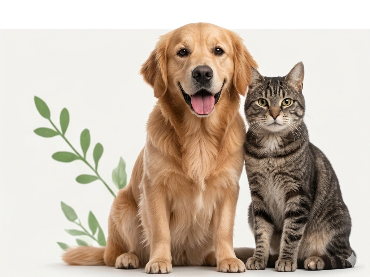 Perro y gato representando a Pet Wellness 360